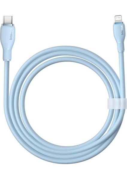 Pudding Hızlı Şarj Özellikli Type-C To Lightning Kablo 20W, 1.2 Metre, Mavi