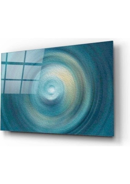 Mavi Halka Cam Tablo 50 x 70 cm fiyatları