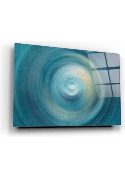 Mavi Halka Cam Tablo 50 x 70 cm modelleri