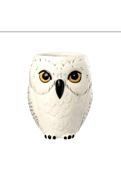 300ML Yaratıcı 3D Baykuş Seramik Karikatür Hayvan Kupa & Meşrubat Bardağı indirimleri