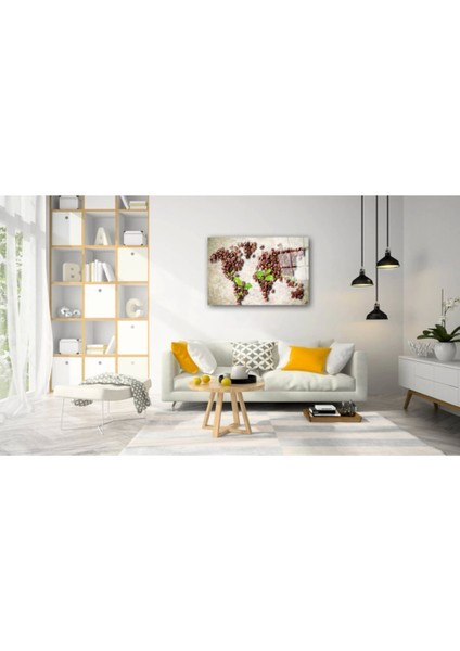 Dünya Haritası 85 Cam Tablo fiyatları