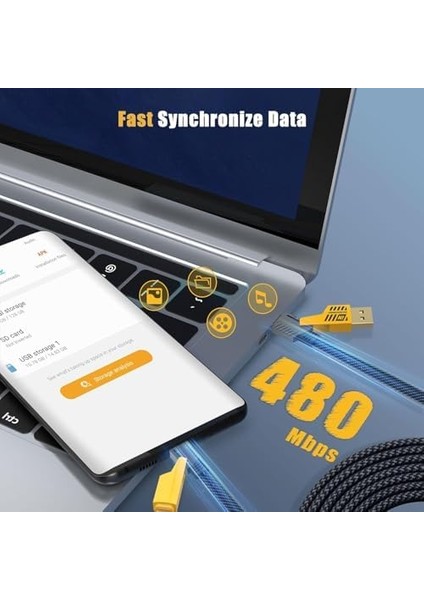 4 In 1 Çoklu USB Şarj Kablosu: 1,5 M, Type C To Lightning Örgü Şarj Kablosu USB A/usb C 65W Tip C/27W Pd Her Cihaz ile Uyumlu Metal Başlıklı