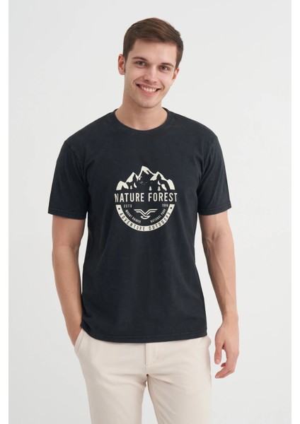 Siyah Erkek T-Shirt 4148