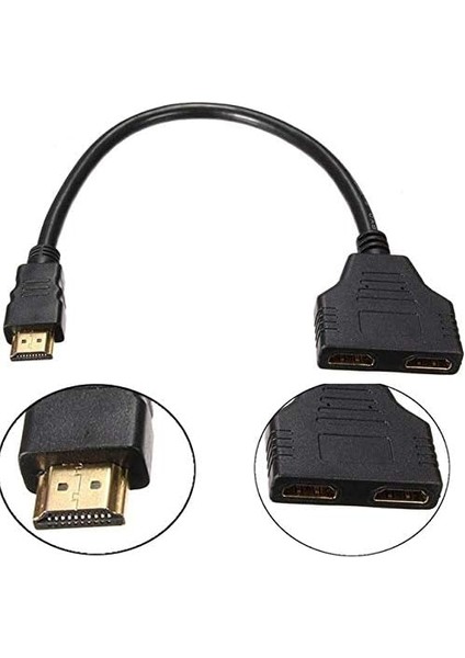 AL-4664 2 Port HDMI Splitter Switch Çoklayıcı fiyatları