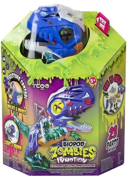 Biopod Zombies Inmotion Hareketli Dinozor Robot