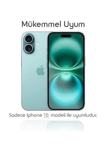 Apple iPhone 16 (6.1'') Için Ekran Koruyucu Anti Static Temperli Cam 9h Sertliğinde Görüntü Netliğini ve Dokunmatiği Etkilemeyen Tam Kaplayan Darbeye ve Çizilmeye Karşı Premium Koruma