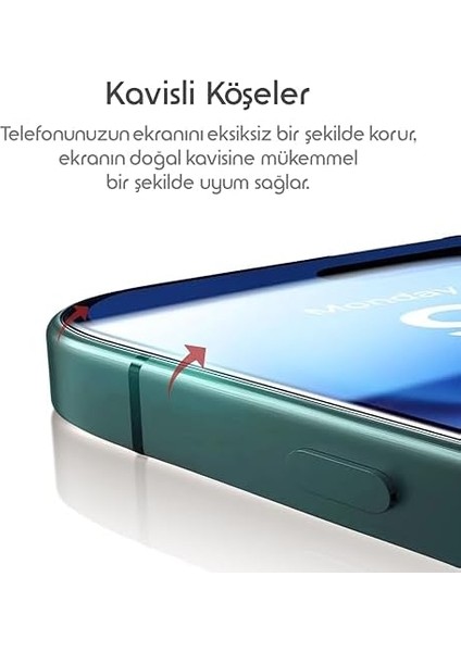 Apple iPhone 16 (6.1'') Için Ekran Koruyucu Anti Static Temperli Cam 9h Sertliğinde Görüntü Netliğini ve Dokunmatiği Etkilemeyen Tam Kaplayan Darbeye ve Çizilmeye Karşı Premium Koruma