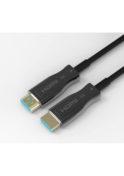 Aoc Fiber HDMI 2.1 Kablo - 48GBPS, 8k 60Hz, 4K 120Hz, 4K 60Hz, Earc, Hdr, D-Hdr, Hdcp2.3, Dolby Vision, Dolby Atmos (15 Metre)