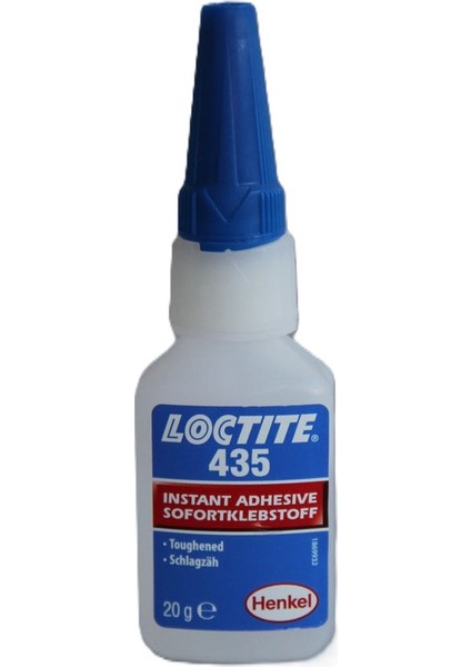 Loctıte 435, Anında Yapıştırıcı, 20 G Şişe