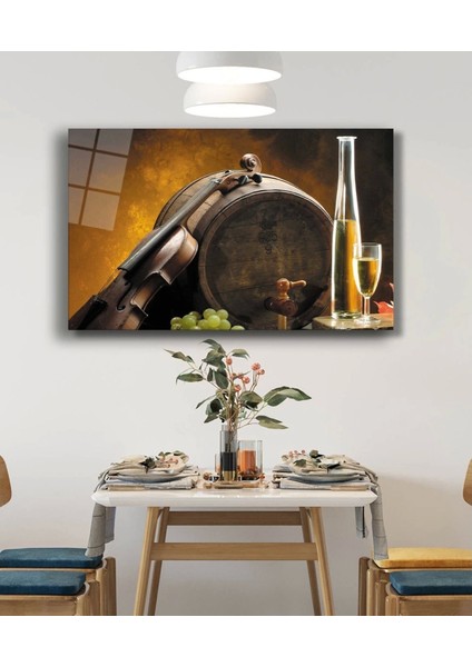 - Keman Şampanya Fıçı Cam Tablo fiyatları