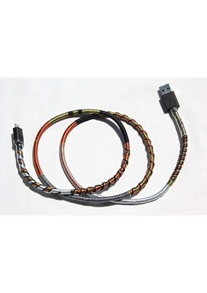 Handmade Martial Micro Android Şarj ve Data Kablosu, 100CM fiyatları