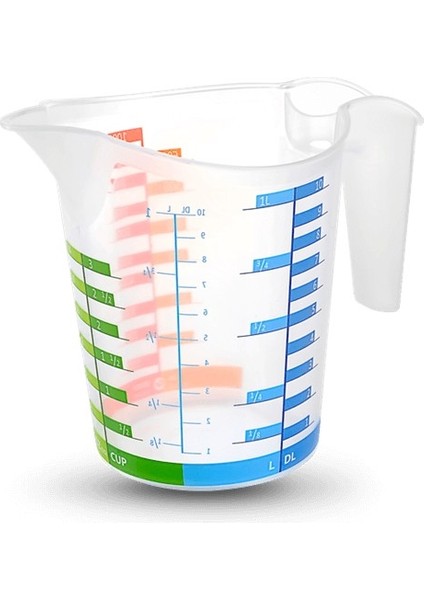 Ölçü Kabı Dereceli Renkli 1000 ml fiyatları