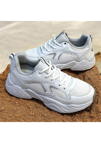 Çok Hafif Kalın Tabanlı Yeni Model Sneakers Spor Ayakkabı modelleri
