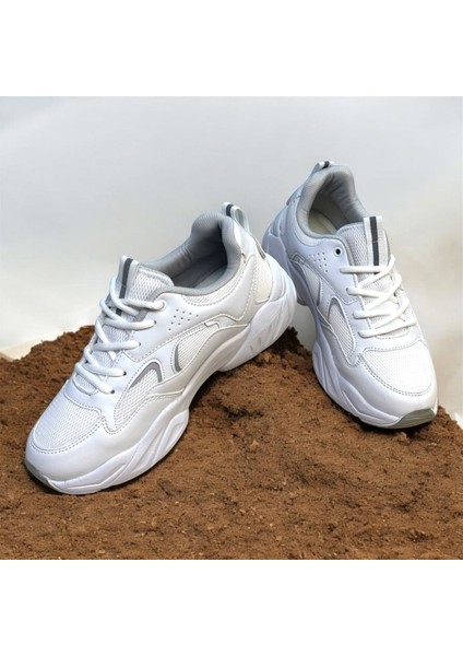 Çok Hafif Kalın Tabanlı Yeni Model Sneakers Spor Ayakkabı fırsatları