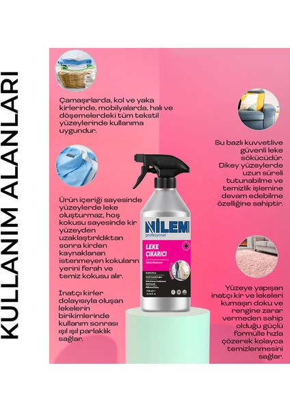 Profesyonel Leke Çıkarıcı 750 ml