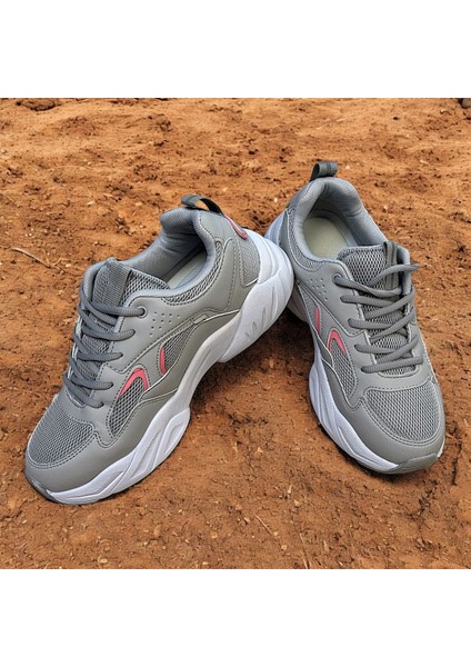 Çok Hafif Kalın Tabanlı Yeni Model Sneakers Spor Ayakkabı