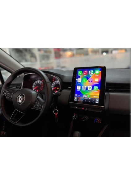 Renault Clio 5 Tesla Android 13/8 Çekirdek 4 GB Ram 64 GB Hafıza Carplay Navigasyon Multimedya Teyp