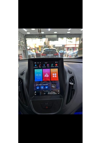 Ford Courier Tesla Ekran Multimedya 4gb Ram 64GB Hafıza Carplay Carplay Navigasyon