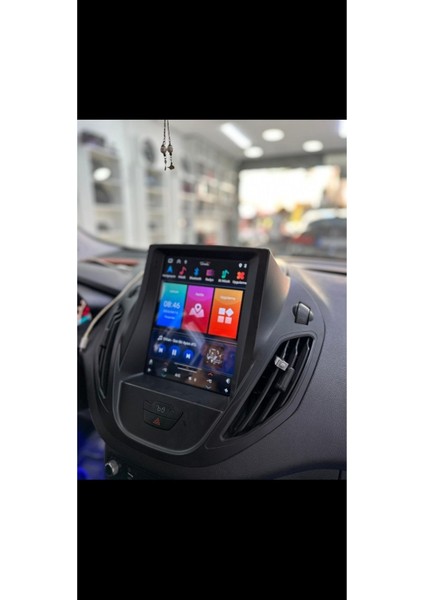 Ford Courier Tesla Ekran Multimedya 4gb Ram 64GB Hafıza Carplay Carplay Navigasyon modelleri