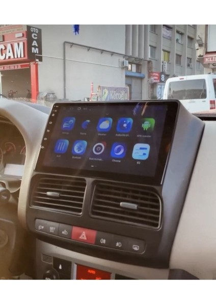 Fiat Doblo D3 Carplay Android 10 Inç Uyumlu Ekran 4 GB Ram 64 GB Hafıza Navigasyon Multimedya Teyp