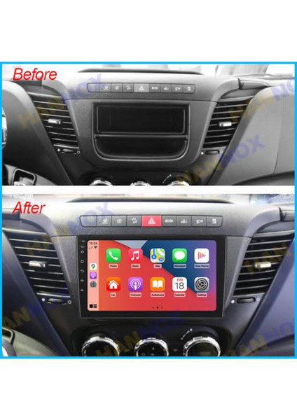 Iveco Daily Uyumlu Android 13 4 GB Ram 64 GB Hafıza Kablosuz Carplay Navigasyon Multimedya Teyp