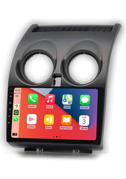 Nissan Qashqai Carplay Android 9 Inç Ekran 2 GB Ram 32 GB Hafıza Multimedya (2007-2013)