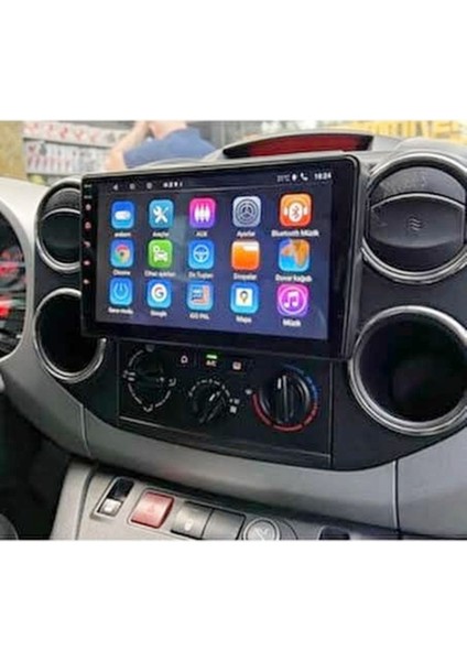 Citroen Berlingo Android 13 4 GB Ram Uyumlu 64 GB Hafıza Kablosuz Carplay Navigasyon Multimedya Teyp fiyatları