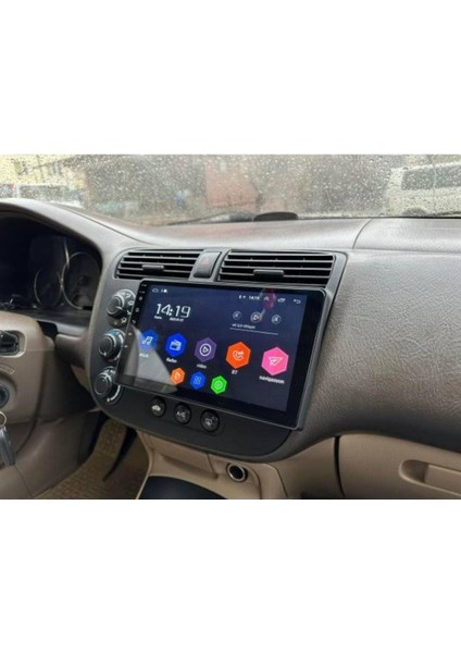 Honda Civic Vtec 1/2 Uyumlu Multimedya Carplay, Navigasyon 2 GB Ram 32 GB Hafıza