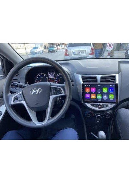 Hyundai Accent Blue Android 13 2 GB Ram 32 GB Uyumlu Hafıza Kablosuz Carplay Multimedya Teyp