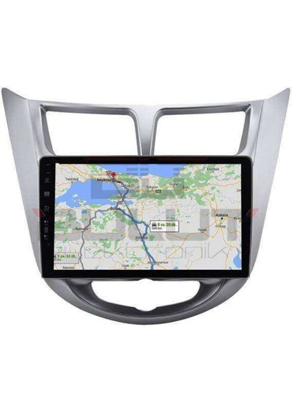 Hyundai Accent Blue Android 13 2 GB Ram 32 GB Uyumlu Hafıza Kablosuz Carplay Multimedya Teyp