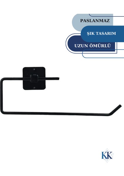 3'lü Set Yapışkanlı Tasarım Halka Havluluk /rulo Havluluk Peçetelik/ Wc Kağıt Tutucu modelleri