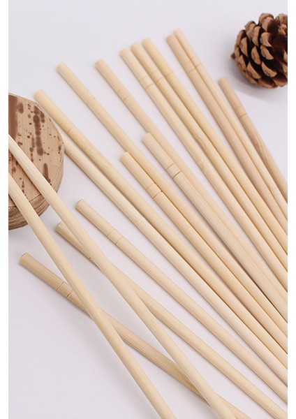 Chopstick Çin Kaşıkları Özel Organik Yıkanabilir Ahşap 10'lu Chopstick