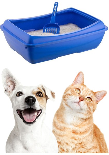 Küçük Kedi Evcil Hayvan Kum Tuvaleti Mavi fiyatları