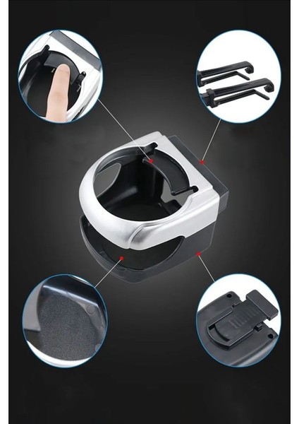 Sabit Bir Şekilde Sarsılmaz Kırılmaz Güçlü Bardak Tutucu Klimaya Sabitlenir fırsatları