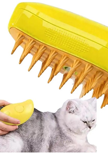 Buharlı Kedi Köpek Evcil Hayvan Tüy Toplama Tarağı Yumuşak Sessiz modelleri