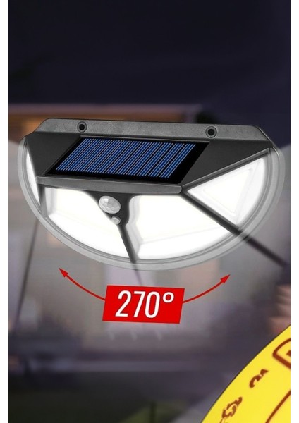 Bahçe Aydınlatma LED Lambası Güneş Enerjili Şarj Olan LED Lamba