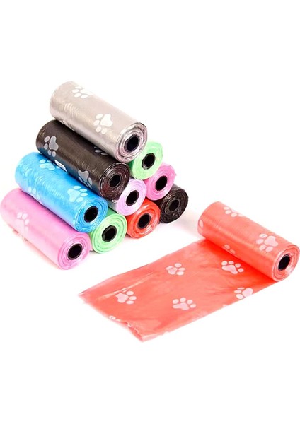 Evcil Hayvan Kaka Poşeti Kedi Köpek Pati Desenli
