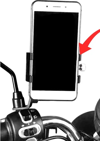 Motosiklet Bisiklet Için Kolay Kurulumlu Kurulum Aparatlı Navigasyon Yardımcısı Telefon Tutucu indirimleri