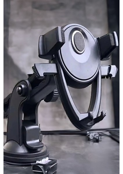 Oto Araba Içi Tutacağı 360 Derece Dönebilen Telefon Tutucu Gidon Üzeri Cama Yapışır fiyatları