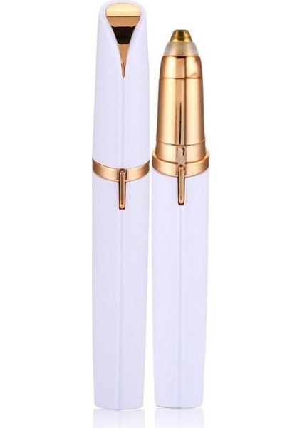 Kaş Bıyık Tüy Yüz Kılları Alma Epilatör Kalemi Pilli Küçük