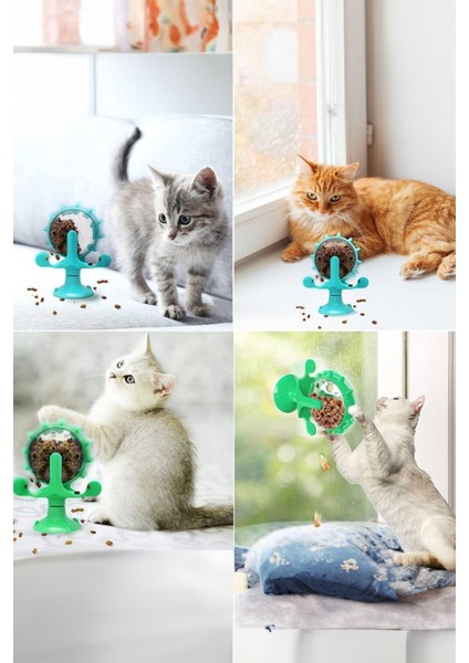 Kedi Mama Oyuncağı Kedi Evcil Hayvan Sesli Oyuncak