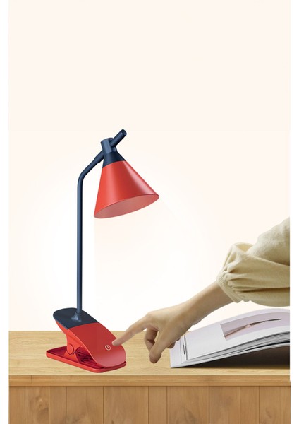 Dokunmatik Renk Tonlu LED Masa Lambası Kitap Lambası
