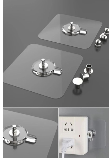 Duvara Zarar Vermeden Çivisiz 1 Adet Yapışkanlı Tablo Asacağı modelleri