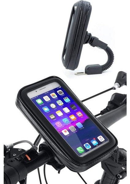 Deri Kılıflı Tüm Motorlar Ile Uyumlu Telefon Tutucu Su Geçirmez fiyatları