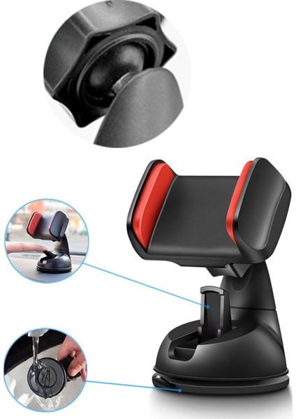 Araç Içi Cama Yapışan Vantuzlu Telefon Tutucu modelleri