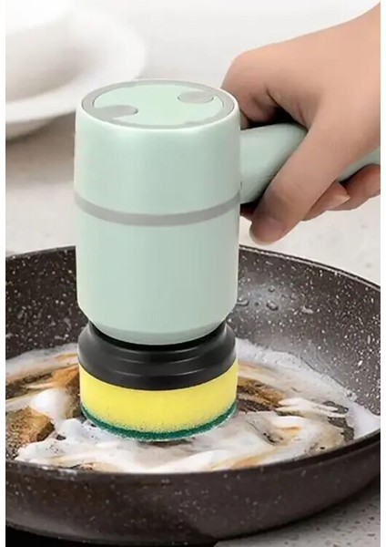 USB Şarjlı Temizlik Fırçası