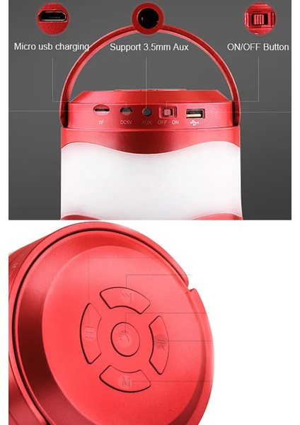 Akıllı Sistem Hoparlör ve Gece Kamp Lambası Taşınabilir Şarjlı fiyatları