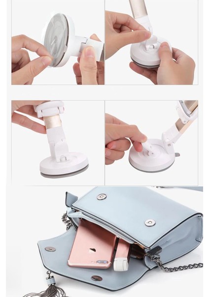 Masa Üzeri 360 Derece Dönebilen Sabitlenebilir Telefon Standı Yayın Youtube Oyun