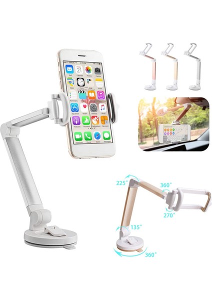 Masa Üzeri 360 Derece Dönebilen Sabitlenebilir Telefon Standı Yayın Youtube Oyun fiyatları