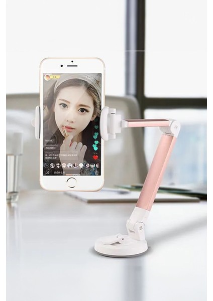 Masa Üzeri 360 Derece Dönebilen Sabitlenebilir Telefon Standı Yayın Youtube Oyun fırsatları